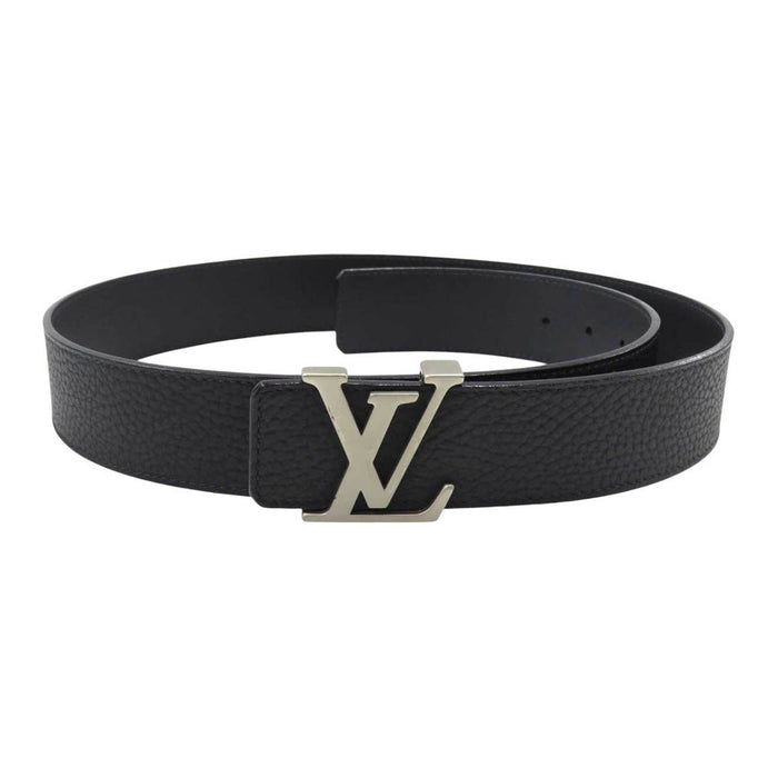 LOUIS VUITTON 
ロゴ マットシルバーカラーメタル 
LV イニシャル バックル リバーシブル ベルト 40MM