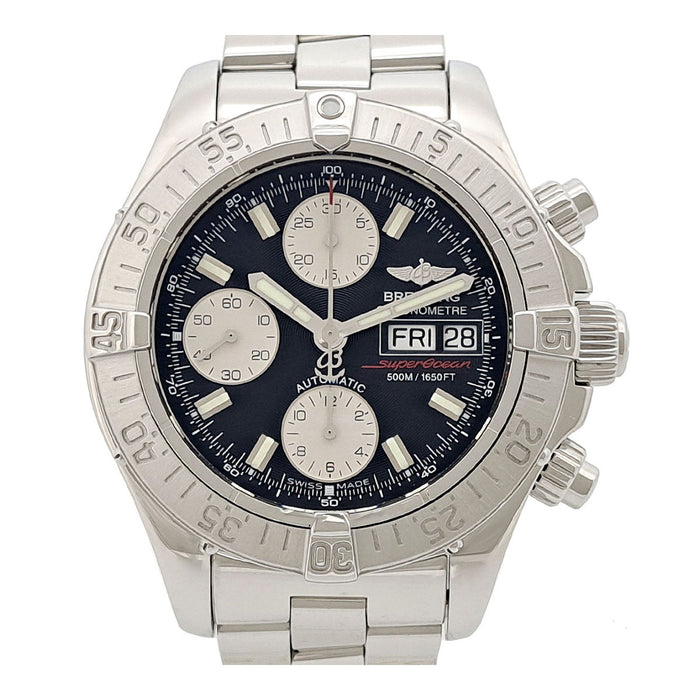 BREITLING 
Superocean Chronograph Day-Date 
With box