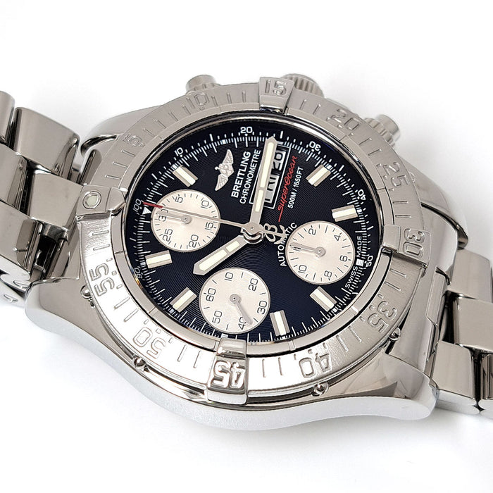 BREITLING 
スーパーオーシャン クロノグラフ デイデイト 
箱付