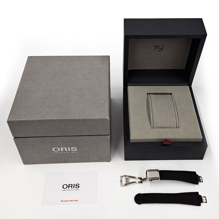 ORIS 
Aquis Data Calibro 400 
Con scatola e garanzia