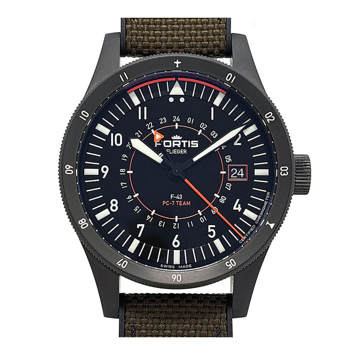 FORTIS
Flieger GMT Date
With Box