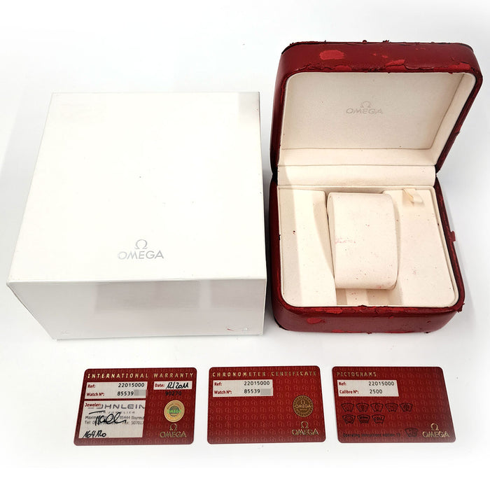 OMEGA 
シーマスター プラネットオーシャン 600M 
箱ギャラ付