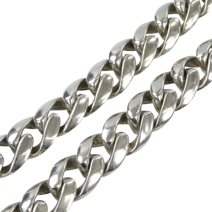 CHROME HEARTS 
CH クロス シルバー 喜平 
クラシック ウォレットチェーン ロング 1クリップ