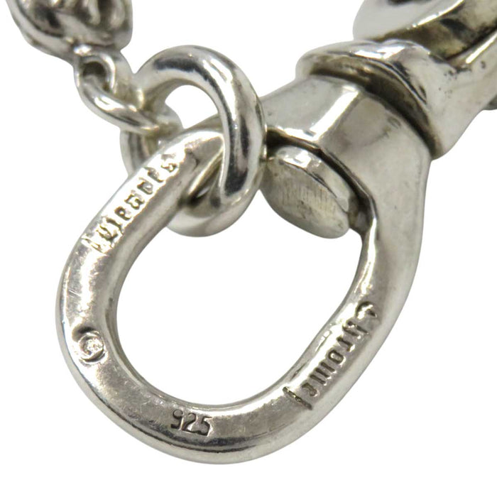 CHROME HEARTS 
CH クロス 1クリップ シルバー 
クロスボール ウォレットチェーン ＃1 ショート