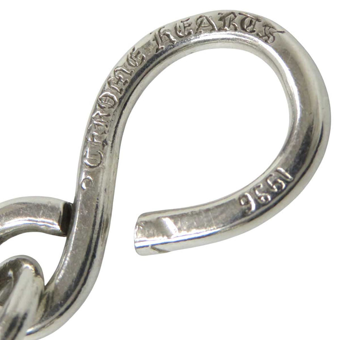 CHROME HEARTS 
CH クロス 1クリップ シルバー 
クロスボール ウォレットチェーン ＃1 ショート