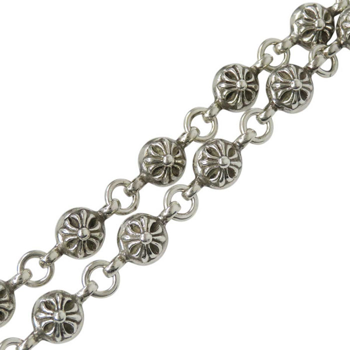 CHROME HEARTS 
CH クロス 1クリップ シルバー 
クロスボール ウォレットチェーン ＃1 ショート