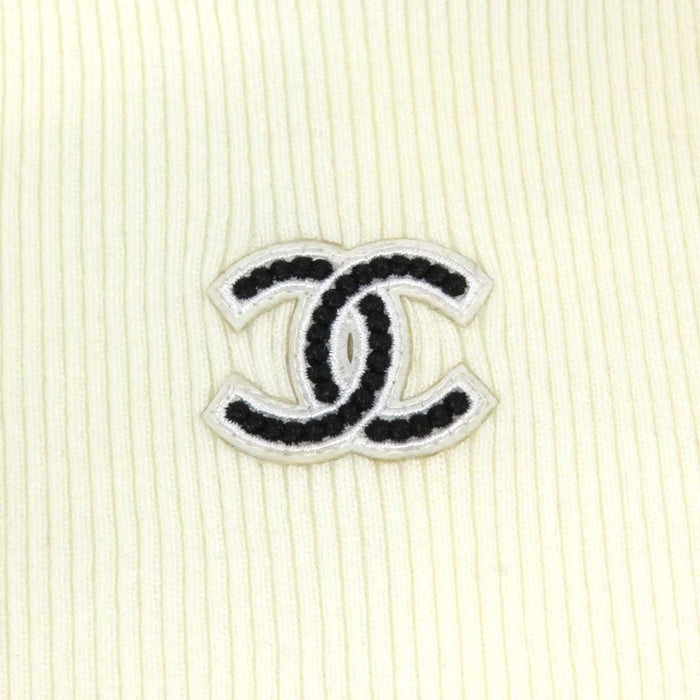 CHANEL
COCO CC Patch Wool
Coco Mark Long Sleeve Rib Knit