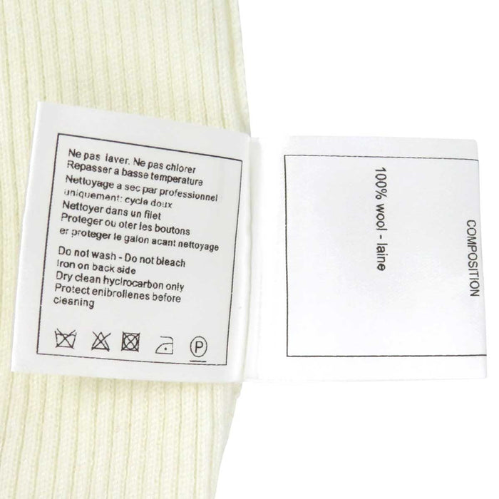CHANEL
COCO CC Patch Wool
Coco Mark Long Sleeve Rib Knit