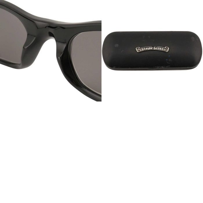 CHROME HEARTS 
CH ロゴ アイウェア クロス シルバー 
IRON WOOD サングラス
