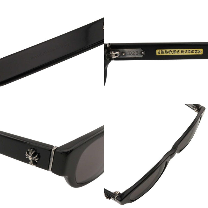CHROME HEARTS 
CH ロゴ アイウェア クロス シルバー 
IRON WOOD サングラス