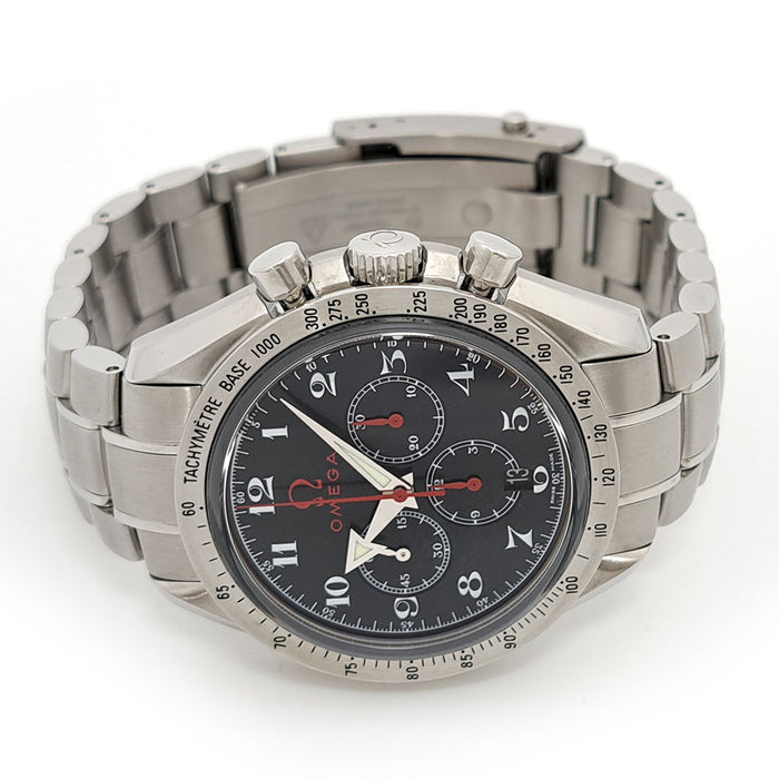 OMEGA 
Speedmaster Broad Arrow 
Avec boîte et garantie