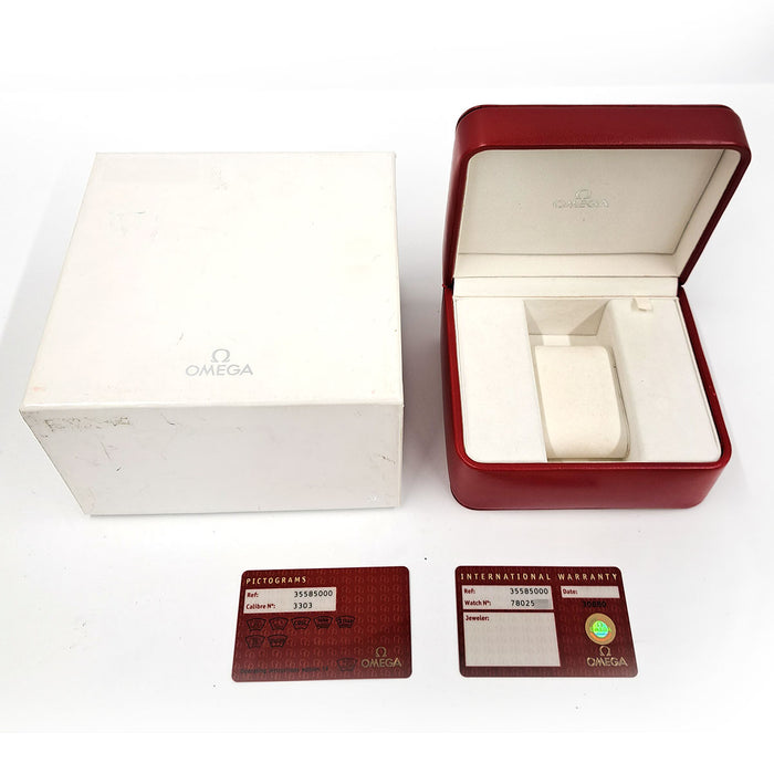 OMEGA 
Speedmaster Broad Arrow 
Avec boîte et garantie