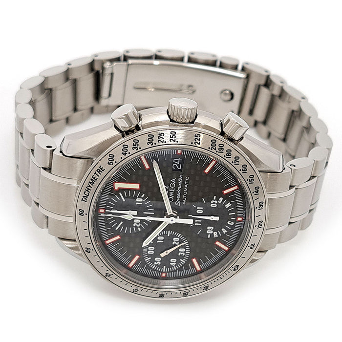 OMEGA 
スピードマスター レーシング ミハエル・シューマッハ クロノグラフ 
ギャラ付