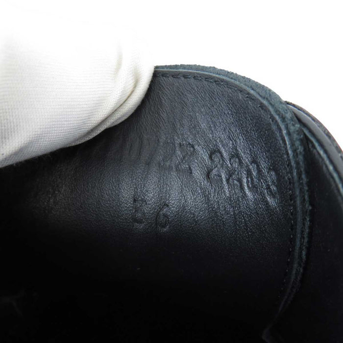HERMES
Kelly Buckle Leather Lace-Up
Derby First Leather Shoes