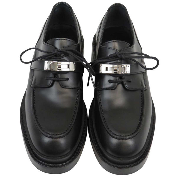 HERMES
Kelly Buckle Leather Lace-Up
Derby First Leather Shoes