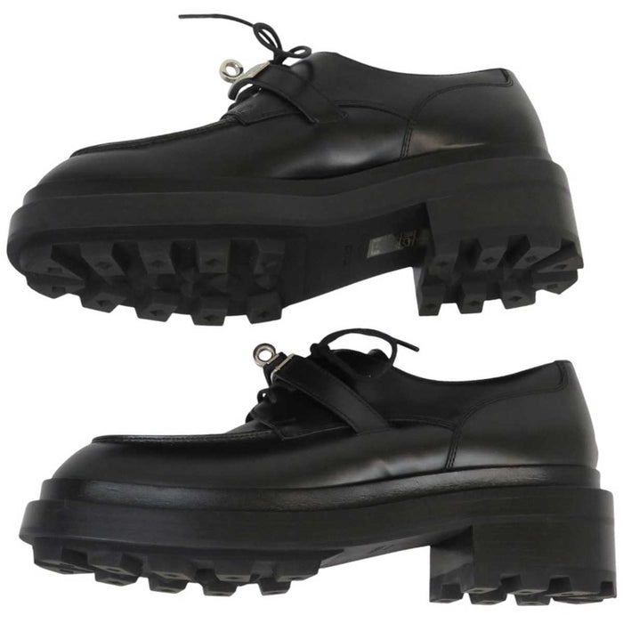 HERMES
Kelly Buckle Leather Lace-Up
Derby First Leather Shoes