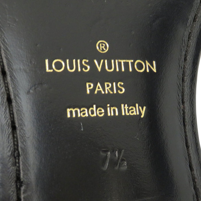 LOUIS VUITTON 
LV ロゴ レースアップ パテントレザー 
ヴァンドーム ライン ダービー ビジネスシューズ 
モノグラム