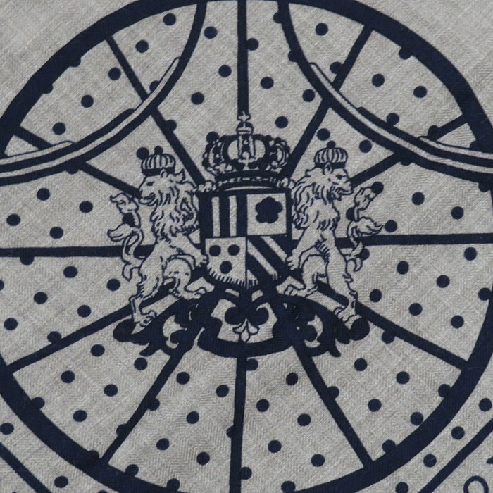 HERMES 
カレ 140 カシシル 大判 バンダナ柄 ドット ペイズリー スター 
カレジェアン SPRINGS スプリングス ショール