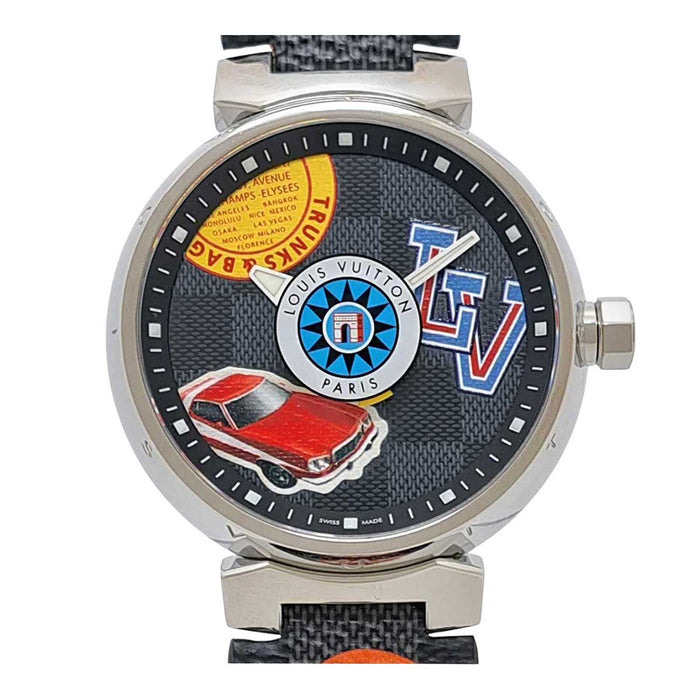 LOUIS VUITTON 
タンブール GM ダミエ ワールドツアー 
箱ギャラ付