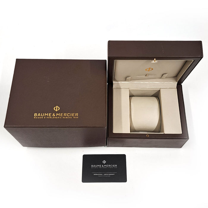 Baume & Mercier 
クラシマ 
箱ギャラ付