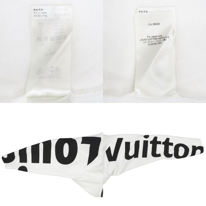 LOUIS VUITTON 
24SS LV Logo Sweat Cotton 
Signature Sleeve Zip-up Hoodie