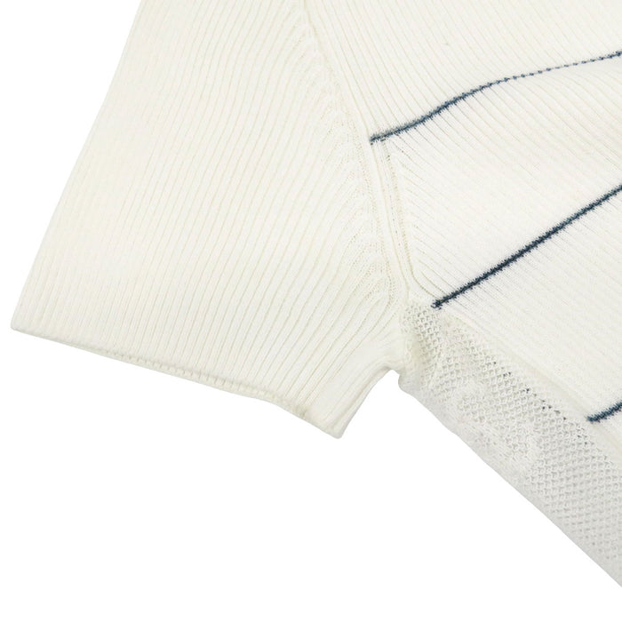 CHANEL
COCO CC Logo Sheer Cotton Rib Border 04P
Coco Mark Short Sleeve Knit