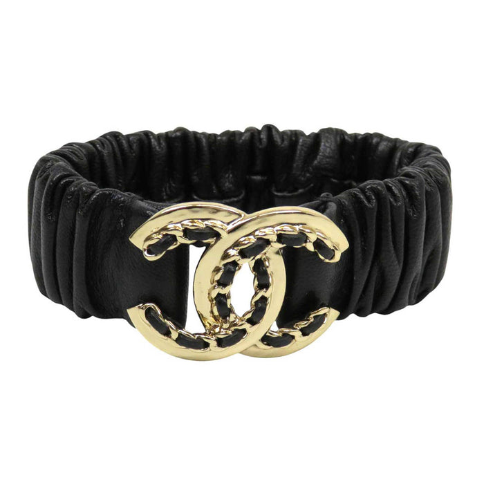 CHANEL 
COCO CC Logo Chain B22P 
Coco Mark Scrunchie