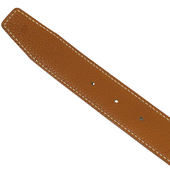 HERMES 
□F刻印 Hベルト アッシュ ロゴ 32MM シルバーカラー金具 
H トゥアレグ リバーシブル ベルト