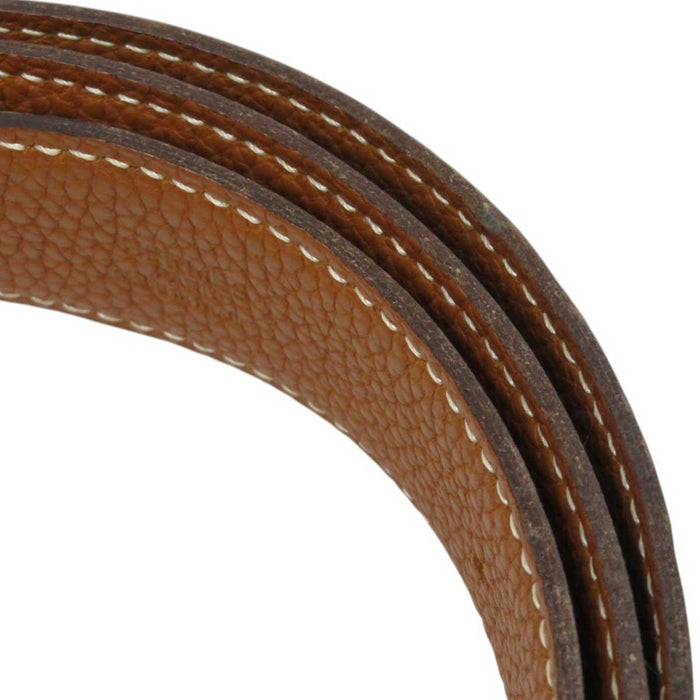 HERMES 
□F刻印 Hベルト アッシュ ロゴ 32MM シルバーカラー金具 
H トゥアレグ リバーシブル ベルト