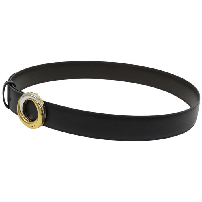 CARTIER 
レザー 
トリニティ バックル ベルト
