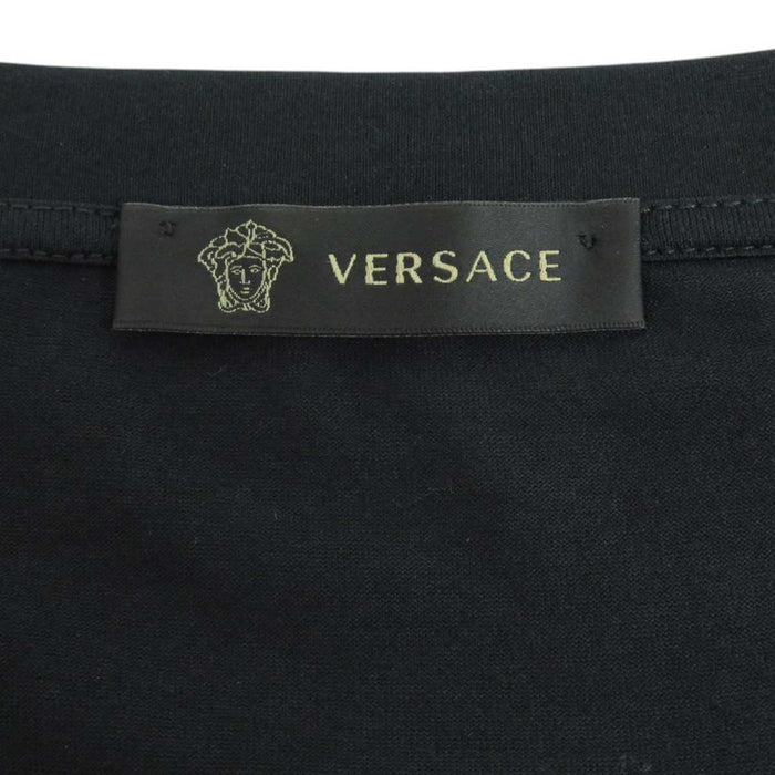 VERSACE 
Logo Cotone 
T-shirt Medusa con Borchie
