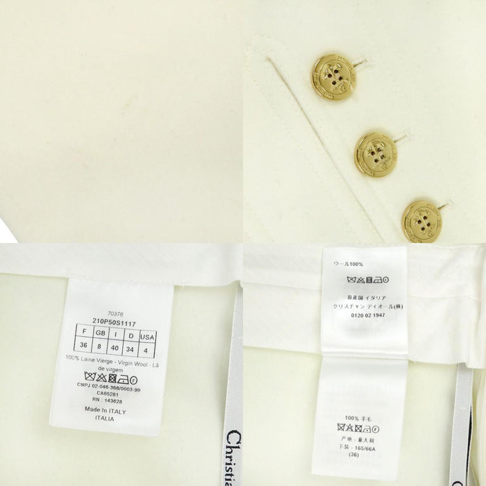 Dior 
アンカー 
ウール ワイド パンツ 
クリスチャンディオール