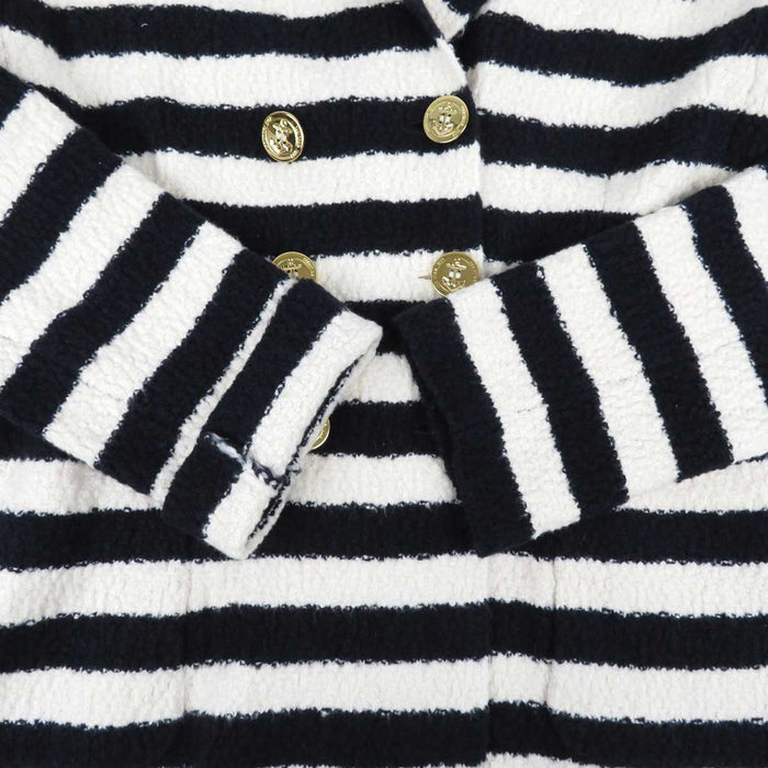 Dior 
マリン 錨 ロゴボタン 
ロゴ ボーダー ダブルブレスト ジャケット