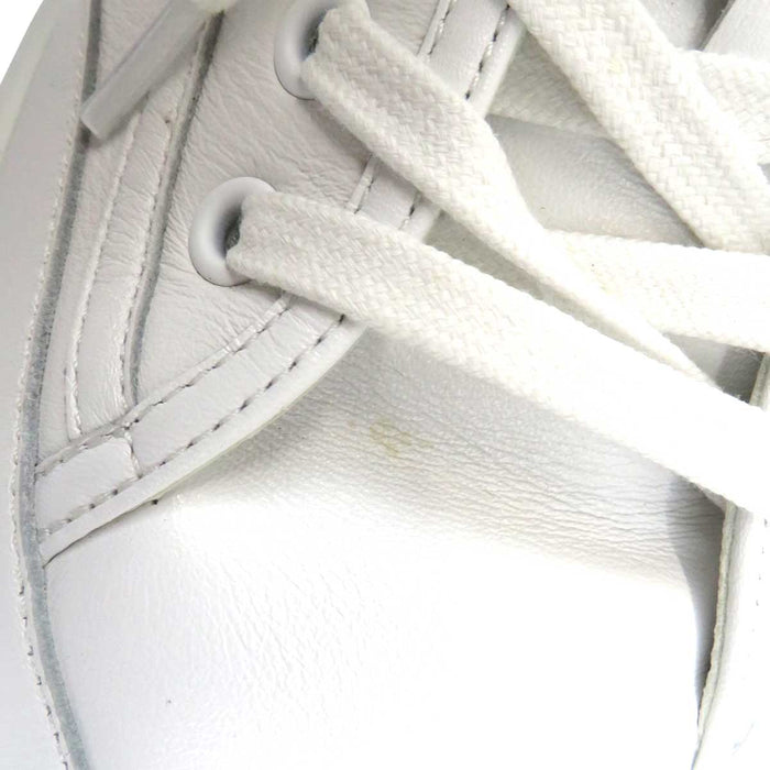 HERMES 
ロゴ H アッシュ レザー レースアップ 
ゲット スニーカー