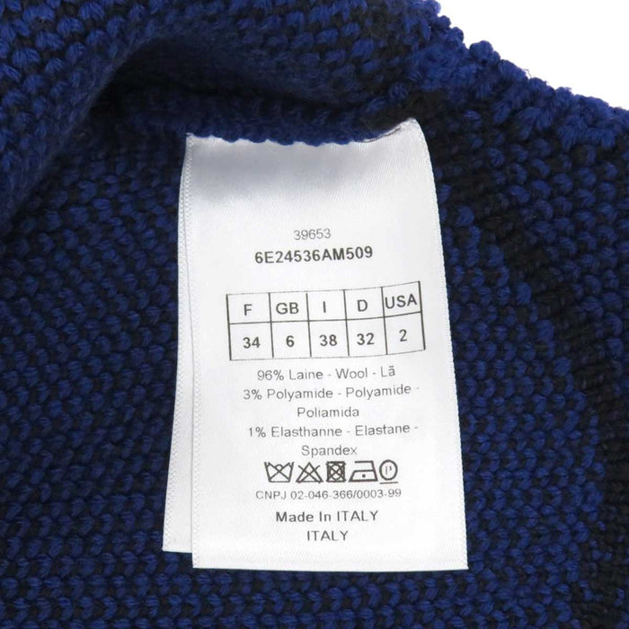 Dior 
ウール 
フラワー ロングスリーブ ニット