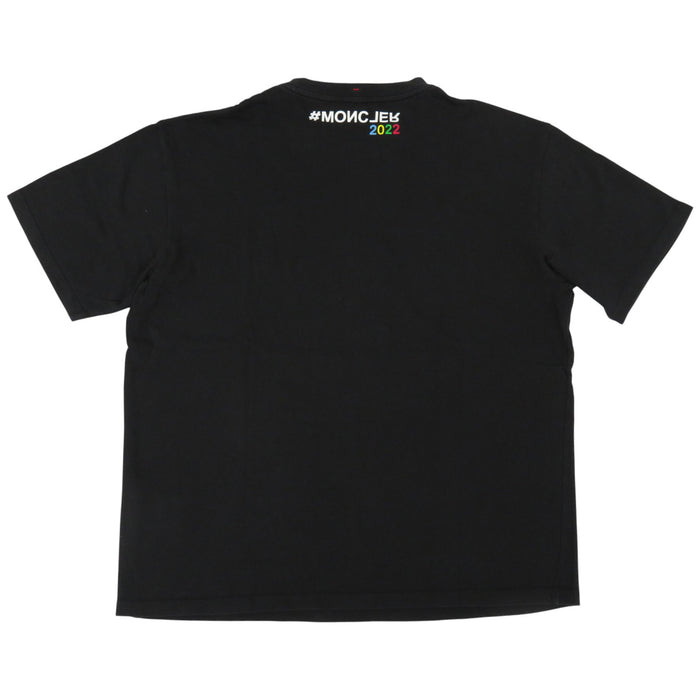 MONCLER 
コットン 2021年製 
SS TSHIRT ロゴ パッチ Tシャツ
