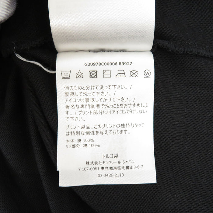 MONCLER 
コットン 2021年製 
SS TSHIRT ロゴ パッチ Tシャツ