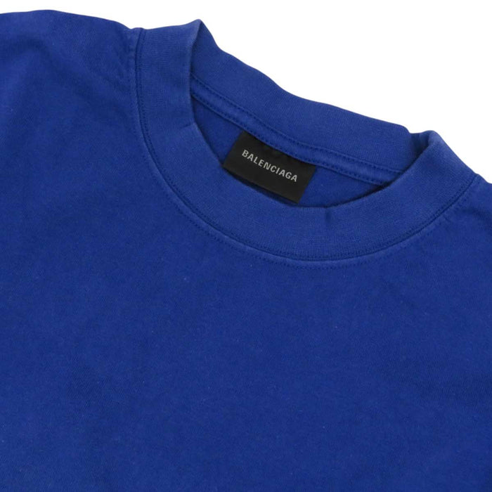 BALENCIAGA 
Embroidery Cotton Back Logo 
Embroidery Logo T-Shirt
