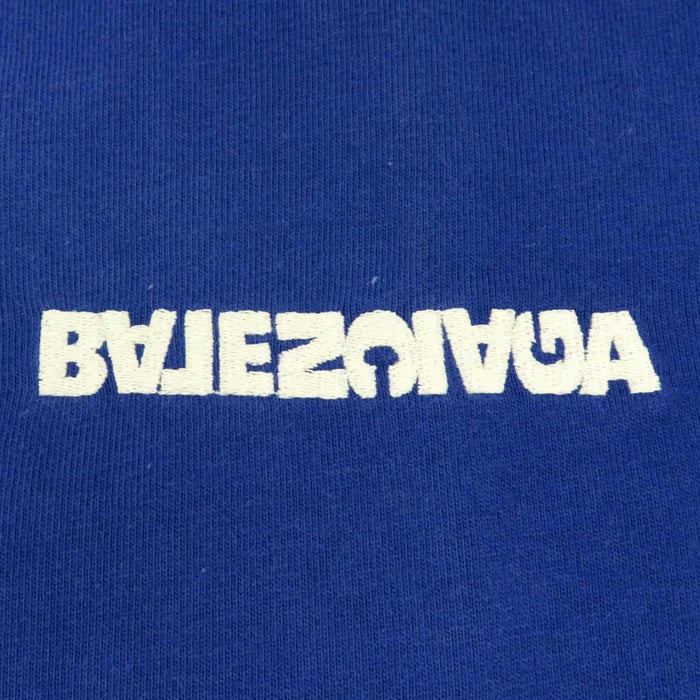 BALENCIAGA 
Embroidery Cotton Back Logo 
Embroidery Logo T-Shirt