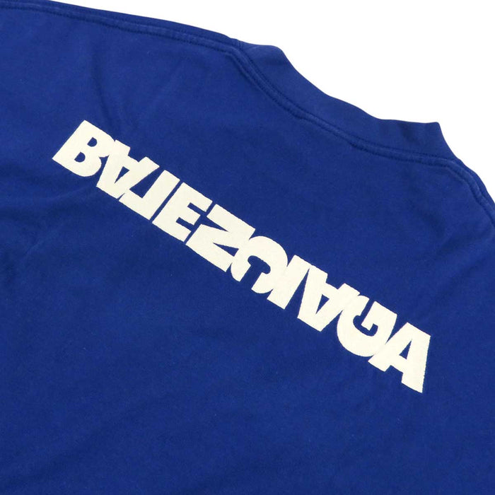 BALENCIAGA 
Embroidery Cotton Back Logo 
Embroidery Logo T-Shirt