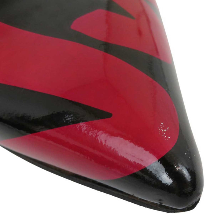 LOUIS VUITTON 
LV パテント ローヒール 
グラフィティ フラット パンプス