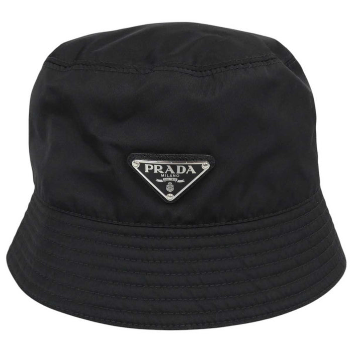 PRADA 
トライアングルロゴ リナイロン 
Re-Nylon バケットハット