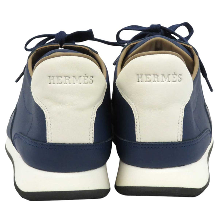 HERMES
Leather H Ash Logo Lace-Up
Quick Sneakers