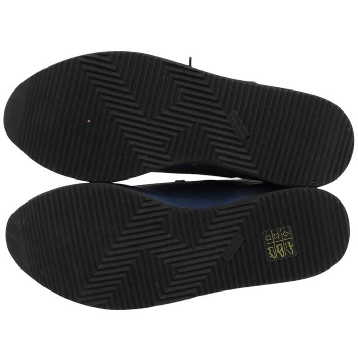 HERMES 
レザー H アッシュ ロゴ レースアップ 
クイック スニーカー