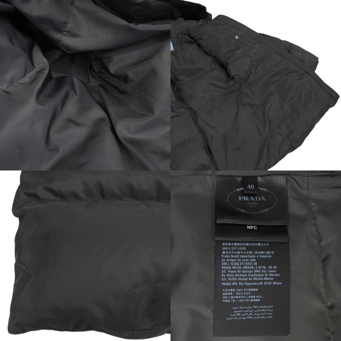 PRADA
Triangle Logo Plate Fur
Triangle Logo Nylon Down Jacket
