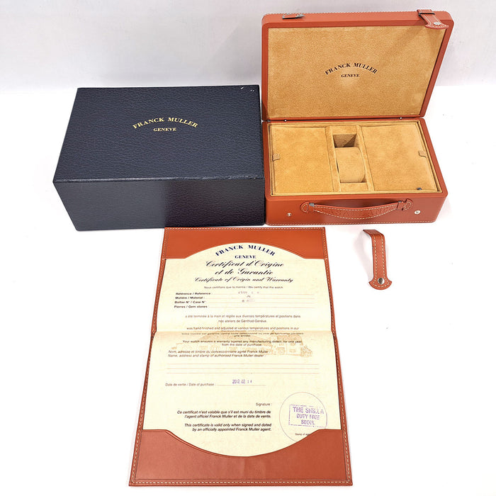 FRANCK MULLER 
カサブランカ 
箱ギャラ付