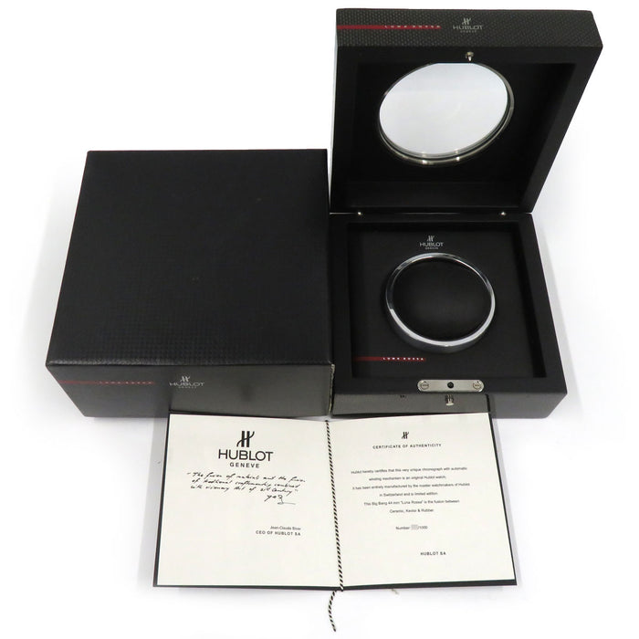 HUBLOT 
Big Bang Lunareossa 
With Box