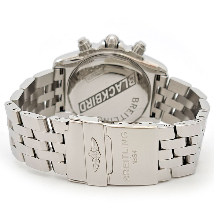 BREITLING 
ブラックバード クロノグラフ ビッグデイト 
ギャラ付