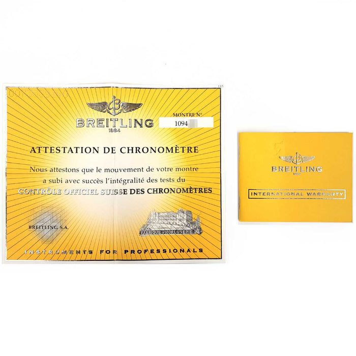 BREITLING 
スーパーオーシャン ヘリテージ46 
ギャラ付