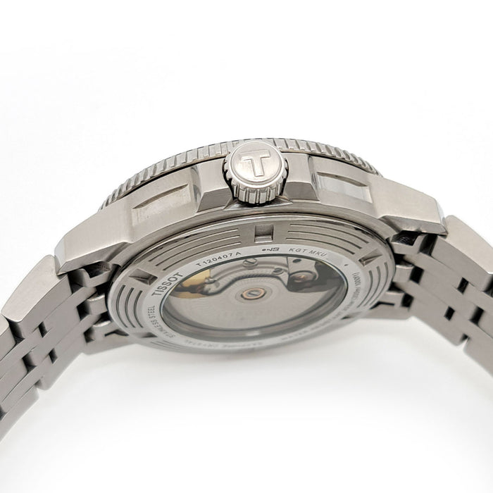 TISSOT 
Seastar Powermatic 80 
With box and warranty card